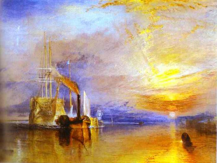 J.M.W. Turner Fighting Temeraire Tugged to Her Last Berth to Be Broken up china oil painting image
